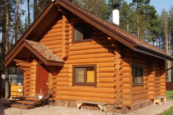 цены на дома из оцилиндрованного бревна