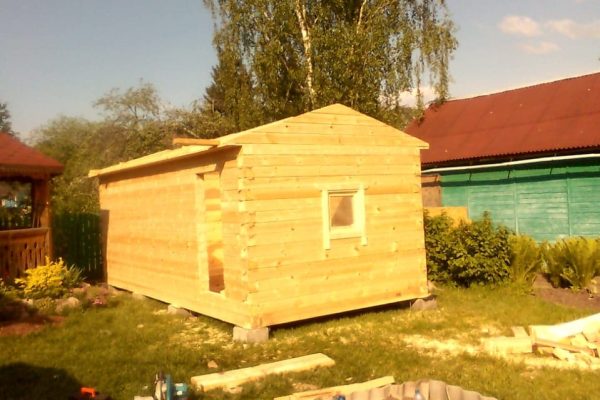 каркасная баня 4